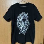 うさぎｘ骸骨　ツアーTシャツ
